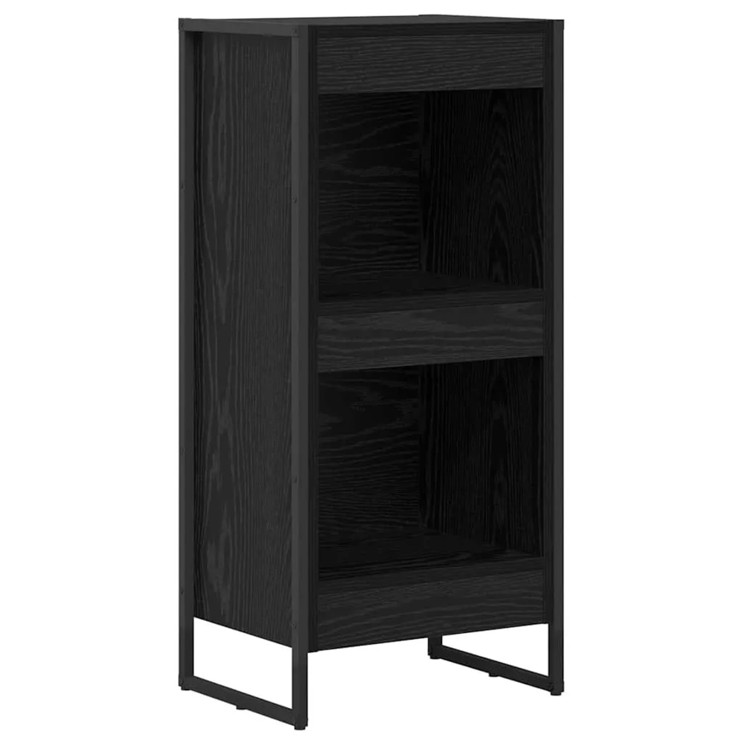 vidaXL Bücherregal Schwarz Eichen-Optik 80 x 30 x 155 cm Holzwerkstoff 8863 günstig online kaufen