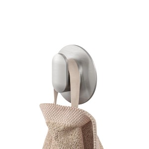 Tiger Cooper Handtuchhaken aus Edelstahl mit Handtuch, selbstklebend.