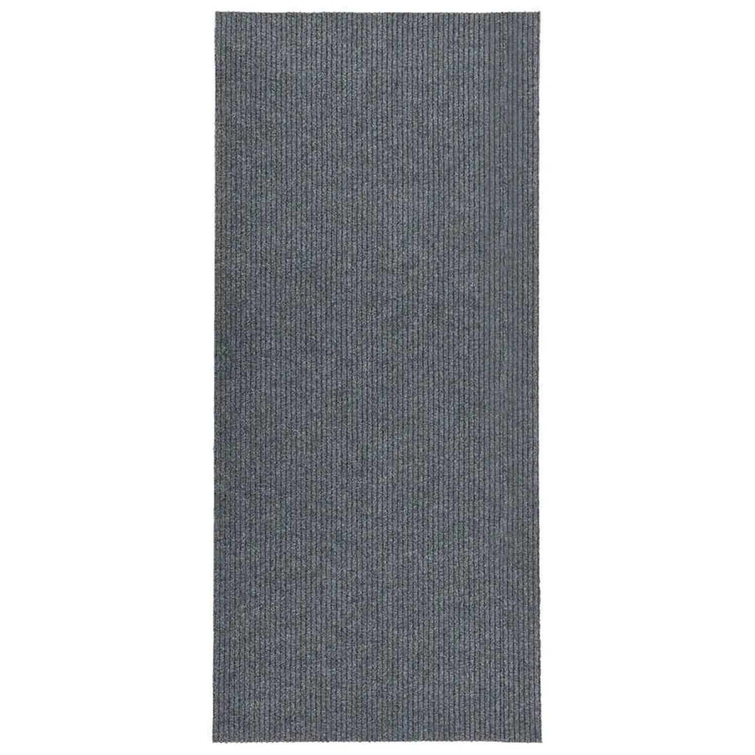 vidaXL Schmutzfangläufer Grau 100x250 cm 327177