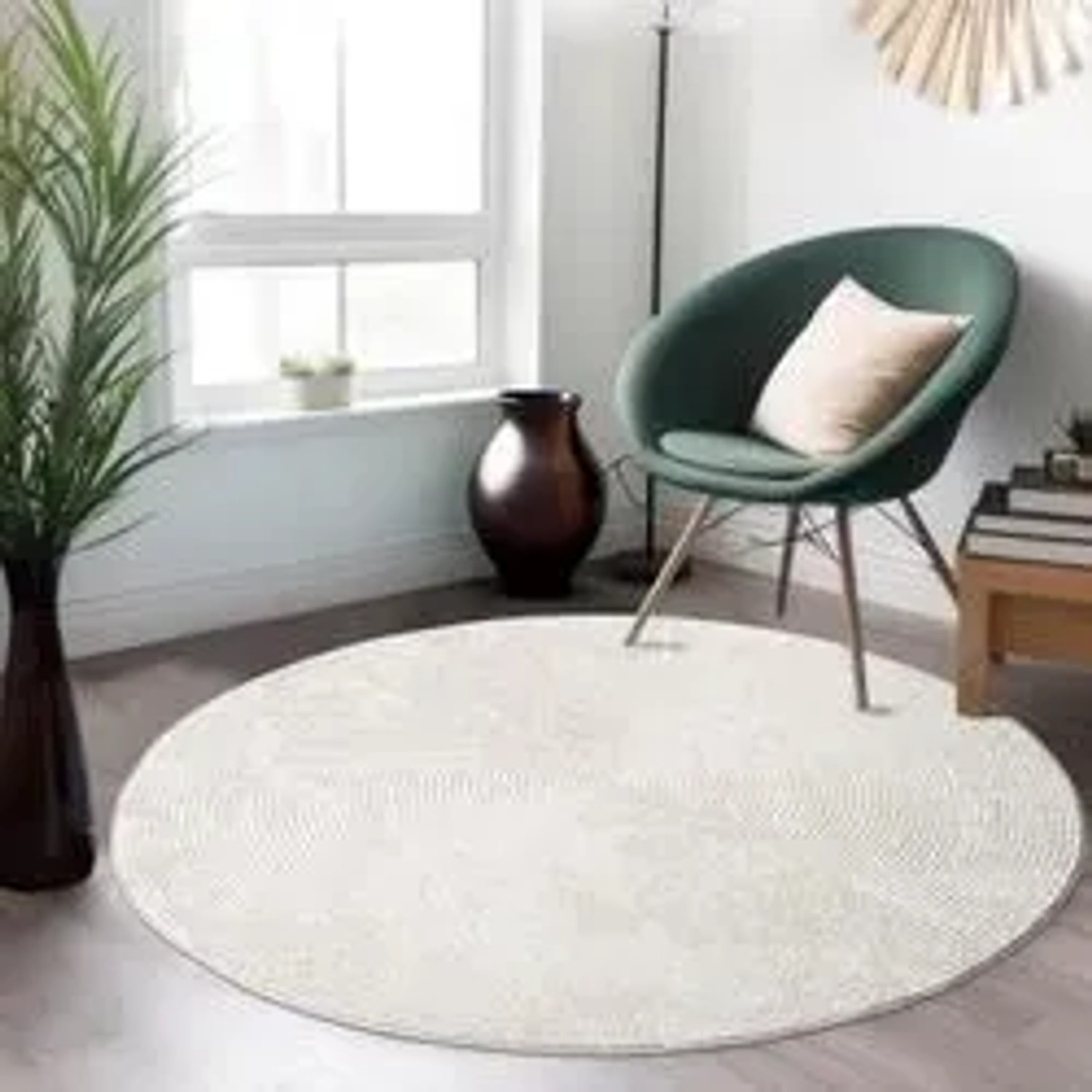 payé Teppich rund Royal 481 160x160 cm creme kaufen bei OBI