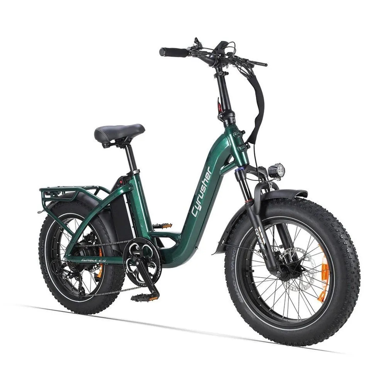 CYRUSHER Rumble 2.0 20 Zoll E-Bike für Damen 250W Motor 48V 18Ah Akku
