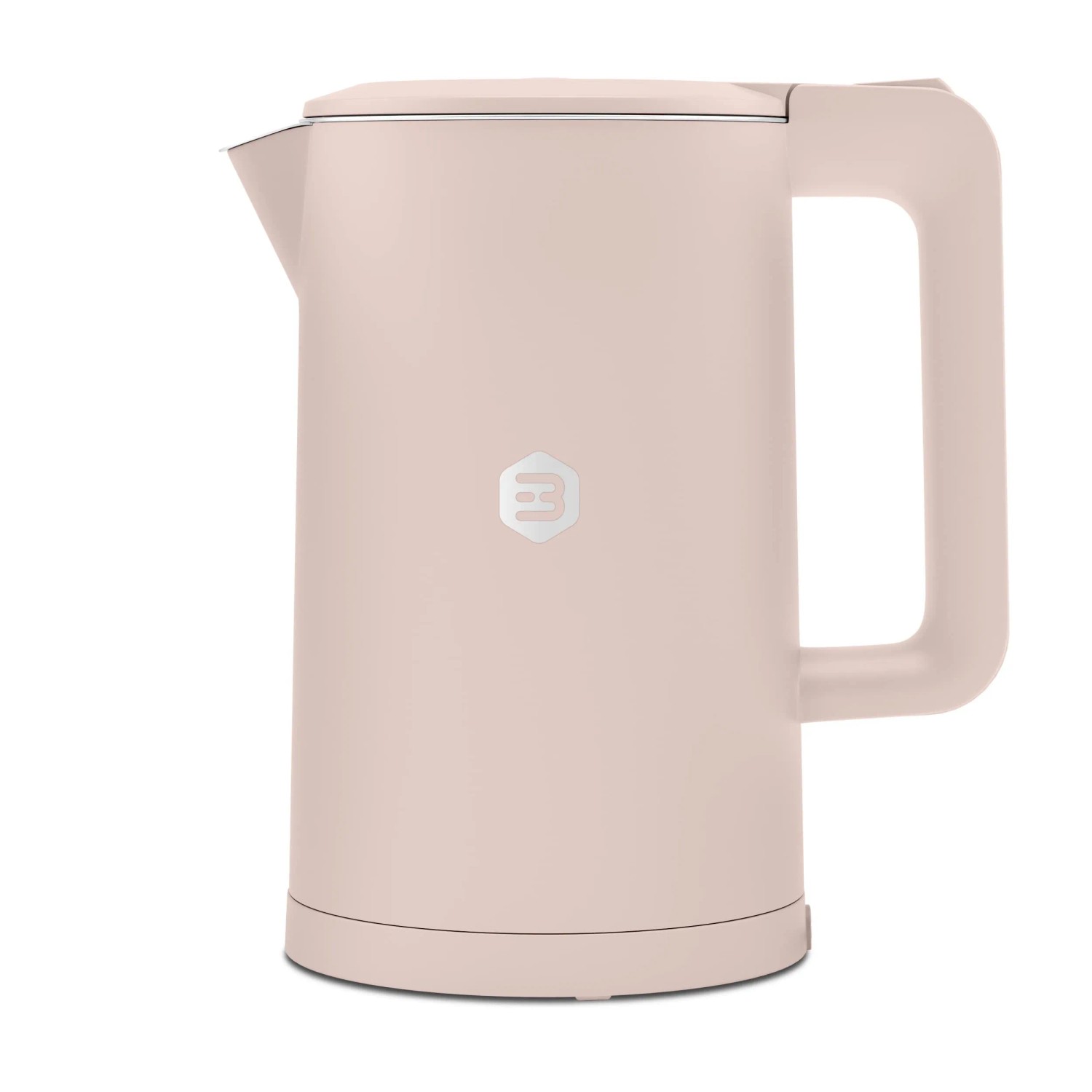 Balter Wasserkocher WK-4 Edelstahl Doppelwand Design BPA Frei Pink