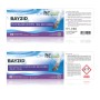 Bayzid Flockkartusche für Pools, 2 x 1 kg Packung. Flockungsmittel zur einfachen Anwendung im Schwimmbad.
