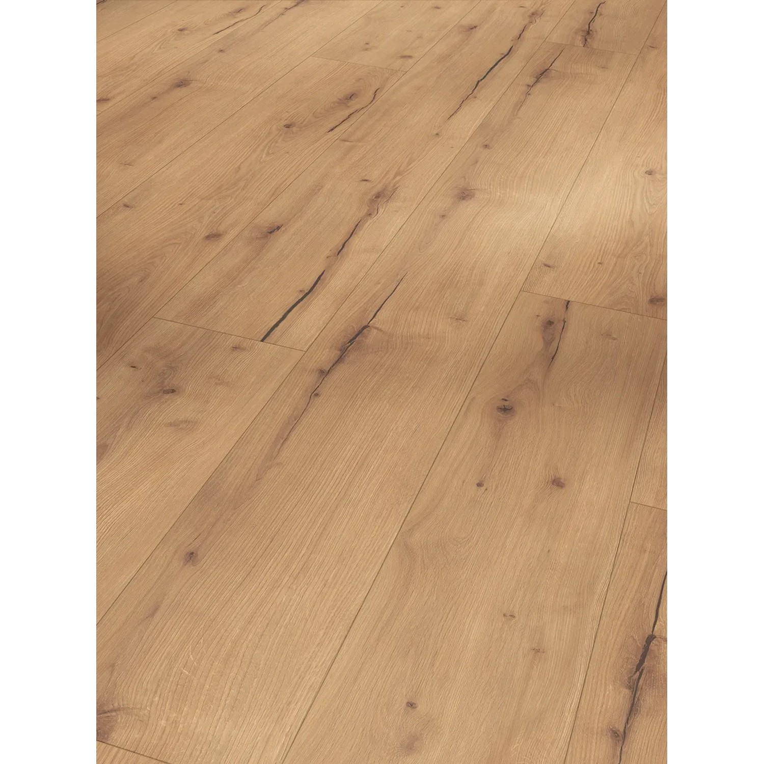Parador Vinylboden Schlossdiele Modular One Eiche Helios Natur mit Rustikalstruktur.