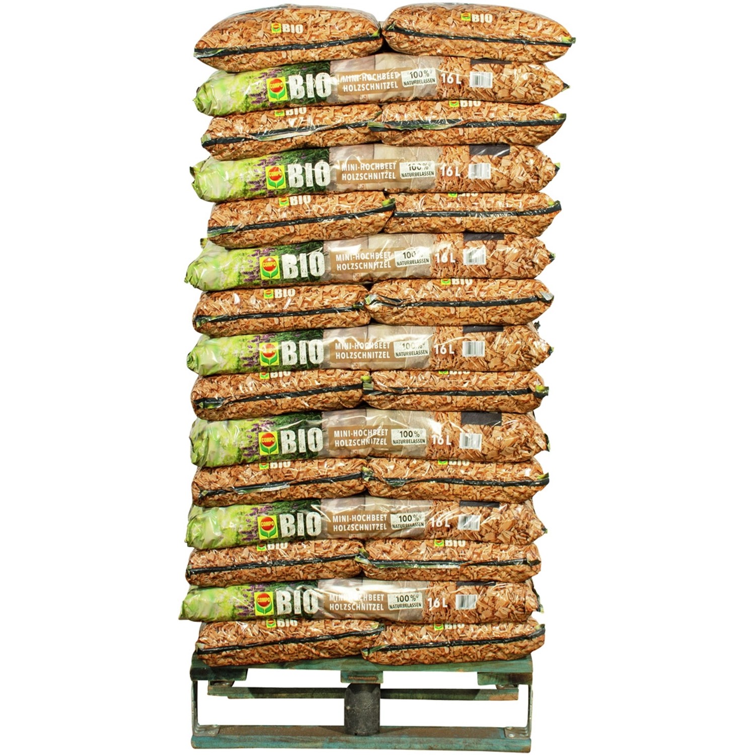 Compo BIO Holzschnitzel (für MiniHochbeete) 45x16 l kaufen bei OBI