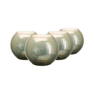 Ritzenhoff & Breker Elysia Windlicht 16 cm 4er Set Altgold