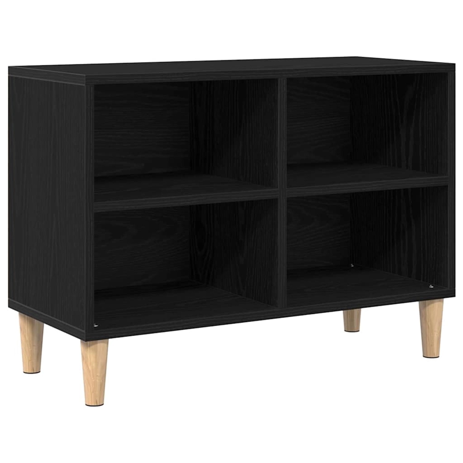 vidaXL TV-Schrank Schwarz 69,5 x 30 x 50 cm Holzwerkstoff 862583 günstig online kaufen
