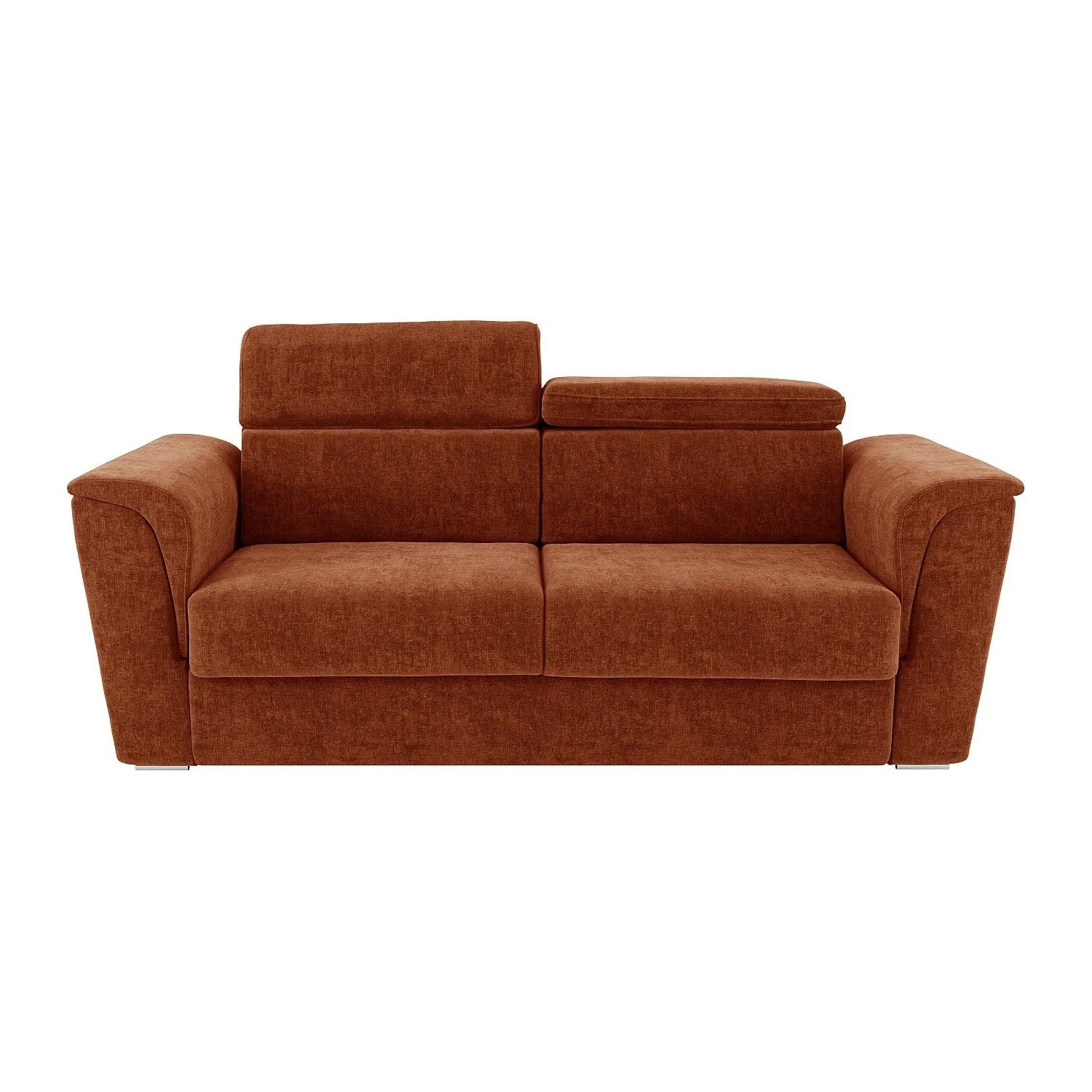 Vente-unique Schlafsofa Rizora Terracotta 230 cm