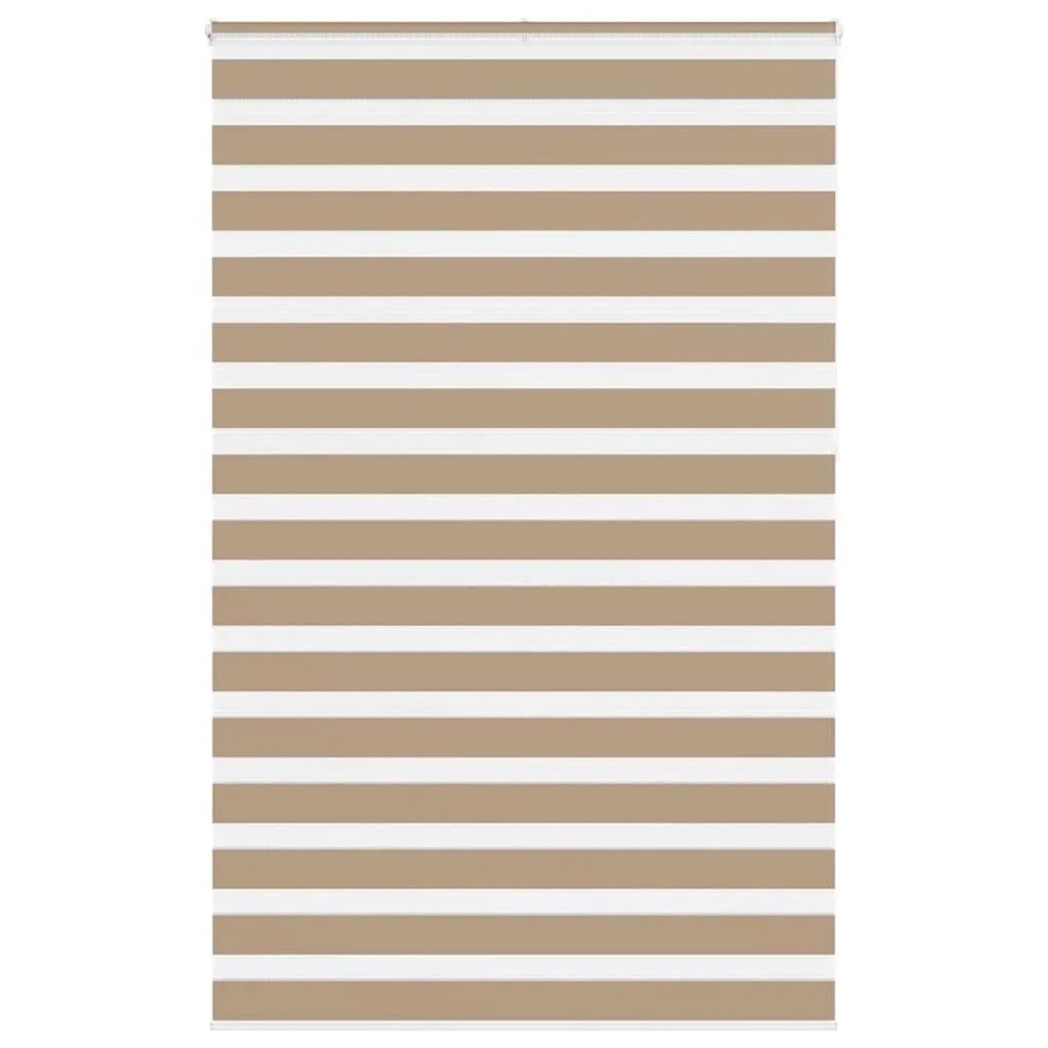 vidaXL Doppelrollo Sandbraun 150x230 cm Stoffbreite 145,9 cm Polyester 4014 günstig online kaufen