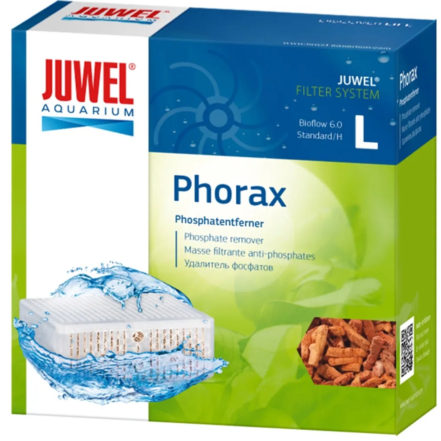 Juwel Phorax 6.0 Filtermedium zur Phosphatentfernung im Aquarium.
