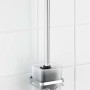 Wenko WC-Bürstengarnitur Premium aus glänzendem Edelstahl zur Wandmontage.