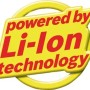 Symbol für Westfalia Lithium-Ionen-Akku Technologie in Gelb und Rot.