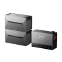 Anker Solix Solarbank Power Dock mit 2 Solarbanks, Speicherkapazität 5,4 kWh, für Balkonkraftwerke.