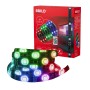 Brilo TV LED-Strip RGB 2m mit Fernbedienung, USB-Anschluss und Farbwechsel für stimmungsvolle TV-Beleuchtung.