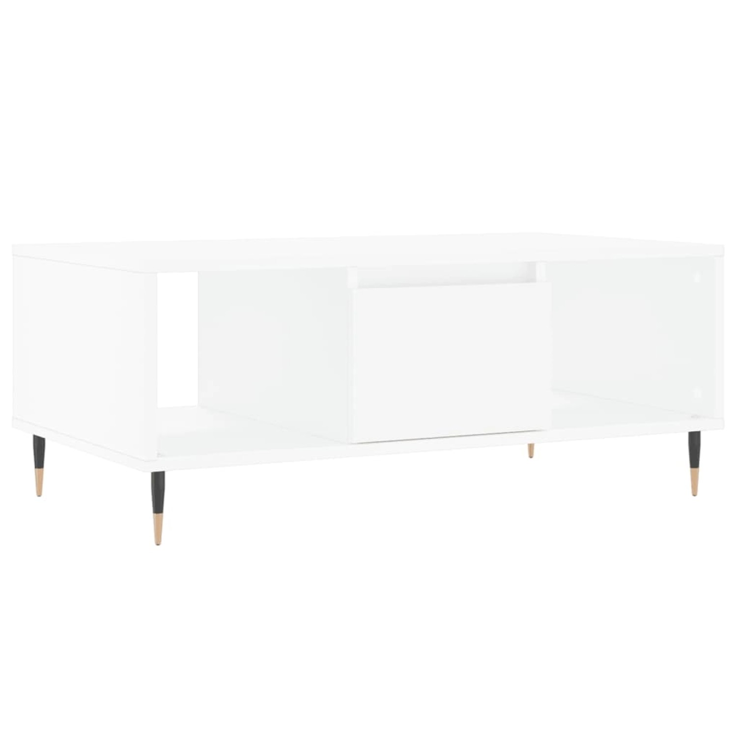 vidaXL Couchtisch Weiß 90x50x36,5 cm Holzwerkstoff 830580 günstig online kaufen