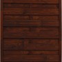 Sichtschutzzaun Element Bordeaux Braun mit Kreuzgitter, 180x90cm, für Garten und Terrasse.