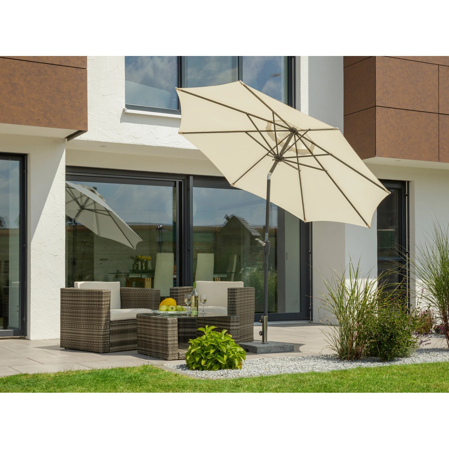 SCHNEIDER Parasol Harlem rood 270 cm kopen! | HORNBACH