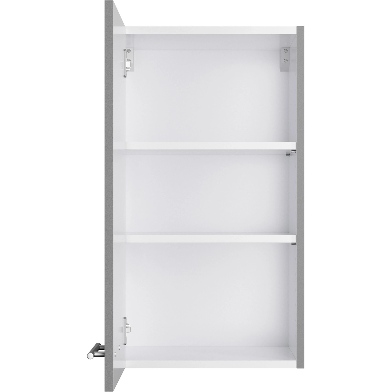 Optifit Hängeschrank Mats825, 40x70,4x34,9 cm, Basaltgrau, mit 2 Einlegeböden.