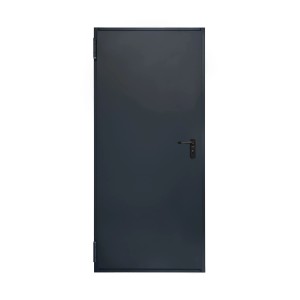 Hörmann Mehrzwecktür H8-5, anthrazitgraue Stahltür (RAL 7016), 100x200 cm.