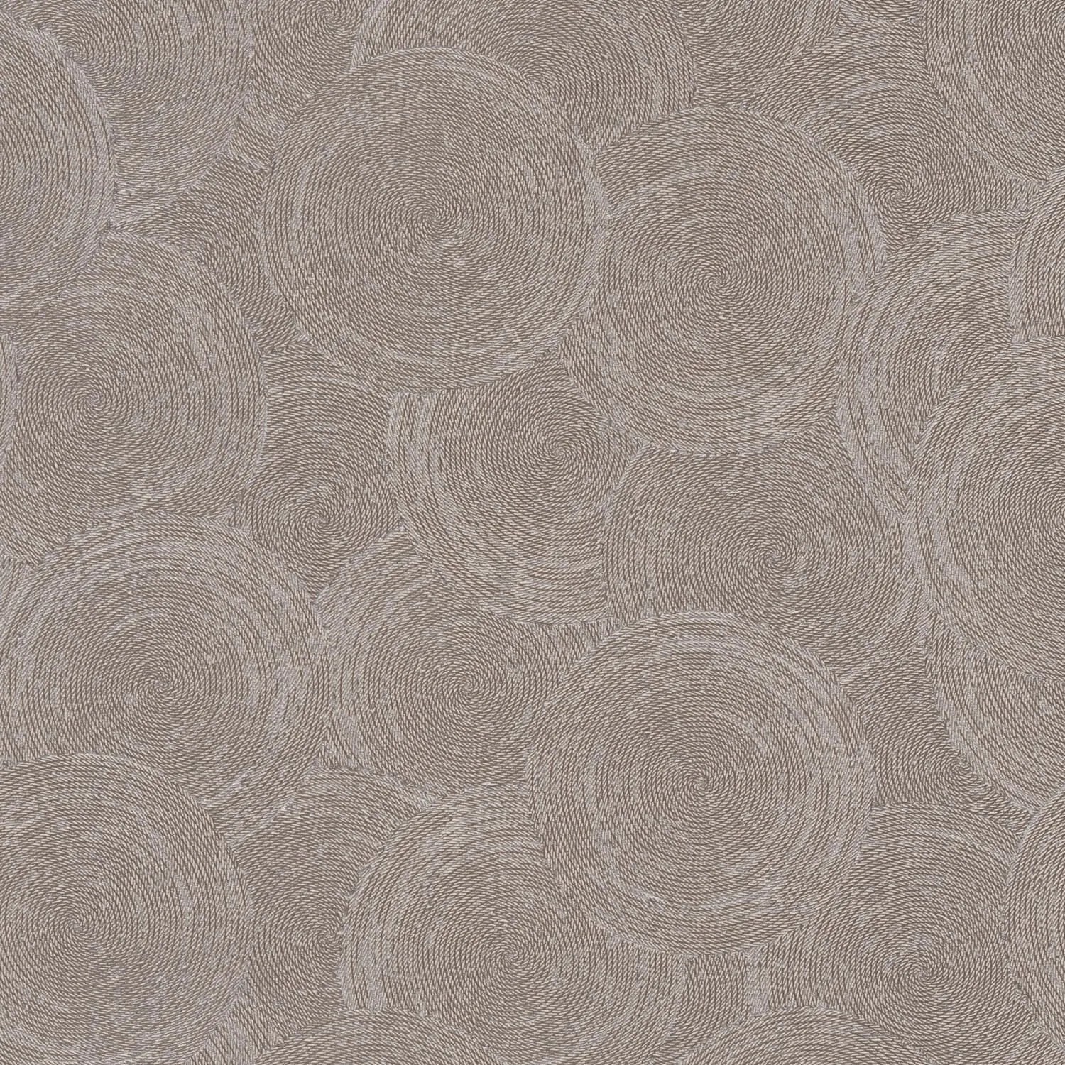 PROFHOME 790932-GU Geometrische Tapete Metallische Akzente Braun Gold 0,53 m x 10,05 m 5,33 m2