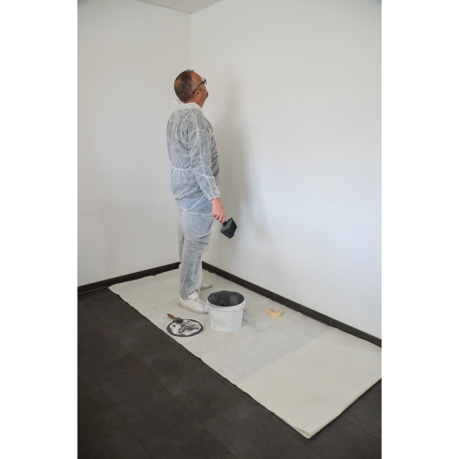 Scorprotect Abdeckvlies Weiss 1 M X 3 M Malerabdeckvlies Servicedecke Selbsthaftend_4