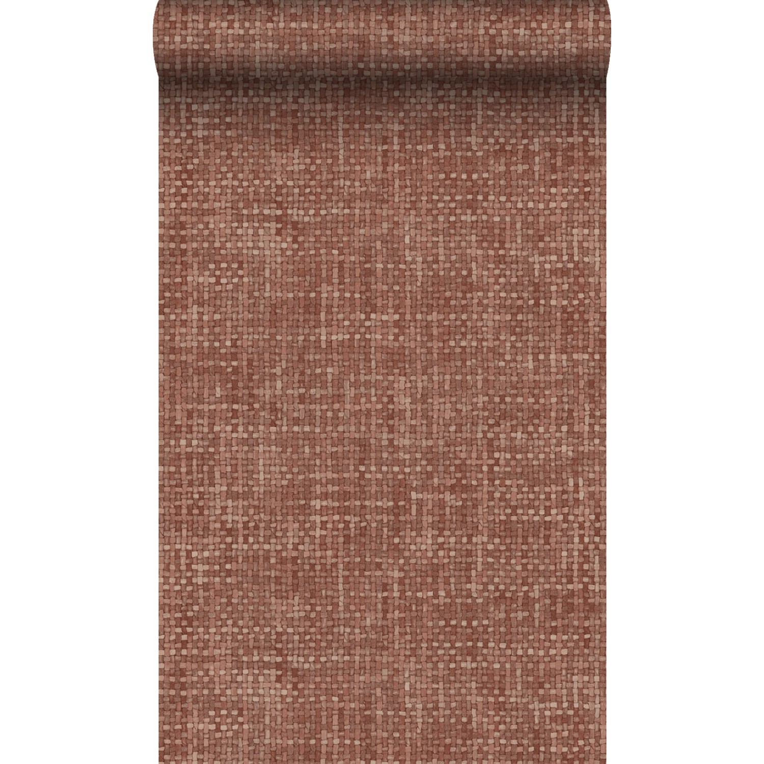 Origin Luxury Wallcoverings Tapete Leinen Optik Rotbraun 50 X 900 Cm 348051 günstig online kaufen