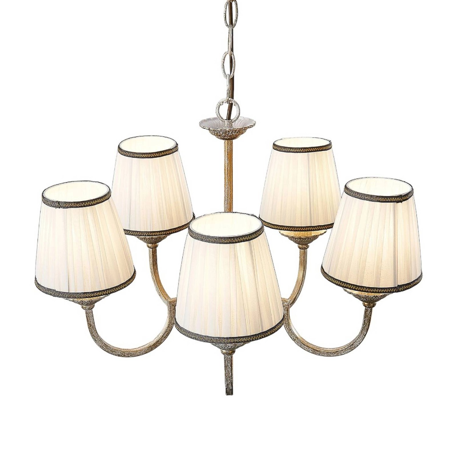 Lindby Kronleuchter Lumiel 9624882 Landhaus Vintage Rustikal in Bronze aus günstig online kaufen