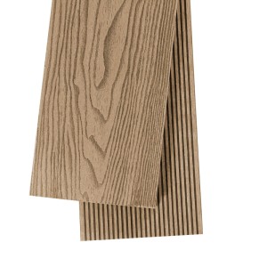 Home Deluxe WPC Terrassendielen Samana Premium Teak, Holzoptik, robust und langlebig.