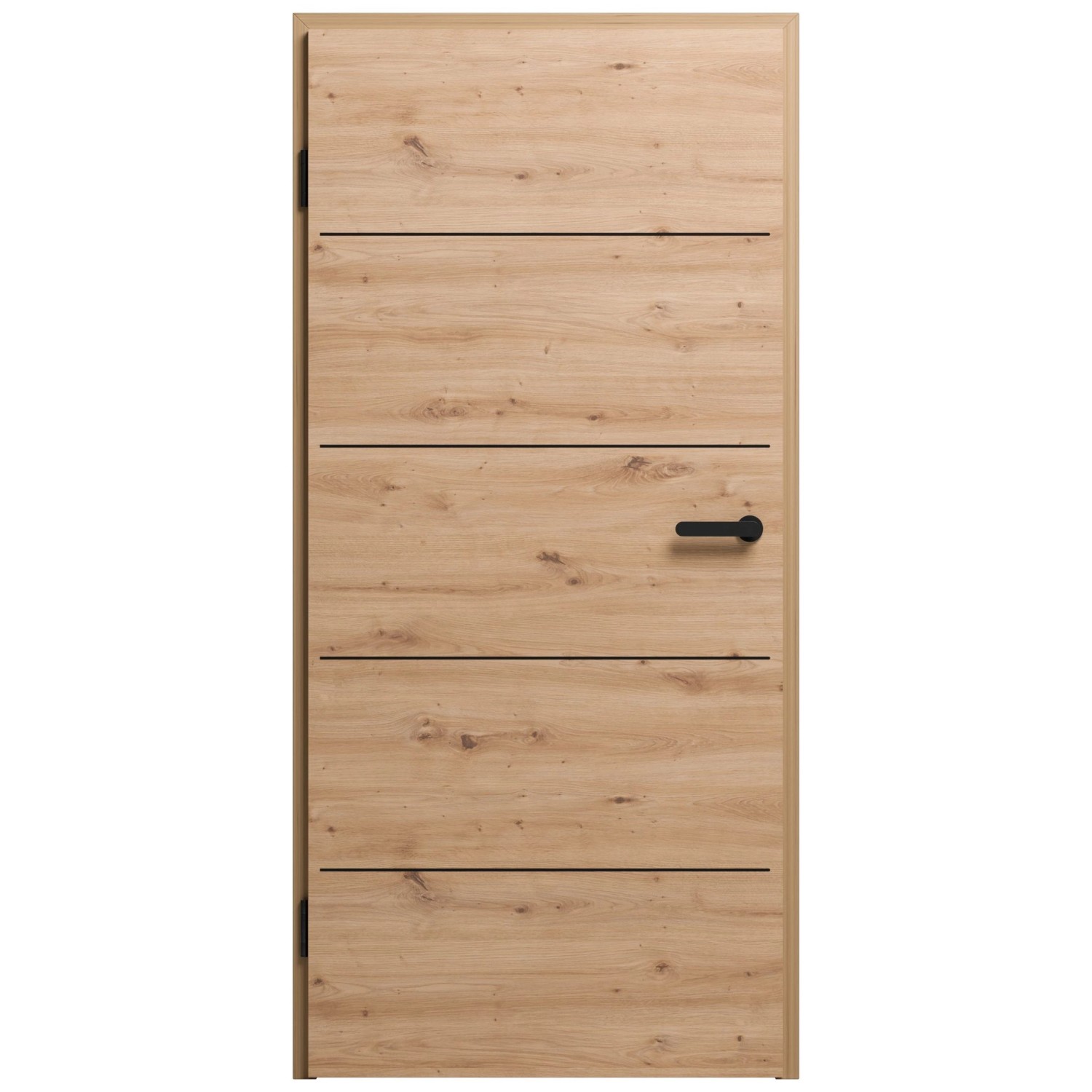 GetaDoor Zimmertür ModernLine 3705 Artis Eiche 73,5 cm x 198,5 cm DIN L