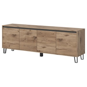 Inn.Furn TV-Lowboard in Eiche Viking 184 cm Delio