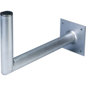 Hama SAT-Halter aus Aluminium, 45 cm Wandabstand für SAT-Anlagen.