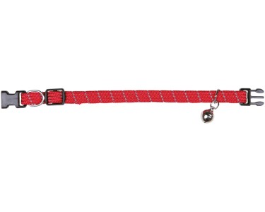 Katzenhalsband Mit Glocke – Reflektierend, Nylon, Verstellbar, Bunte Farbauswahl