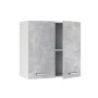 Vicco Hängeschrank R-Line Hängender Küchenschrank Beton Weiß 60 cm_4