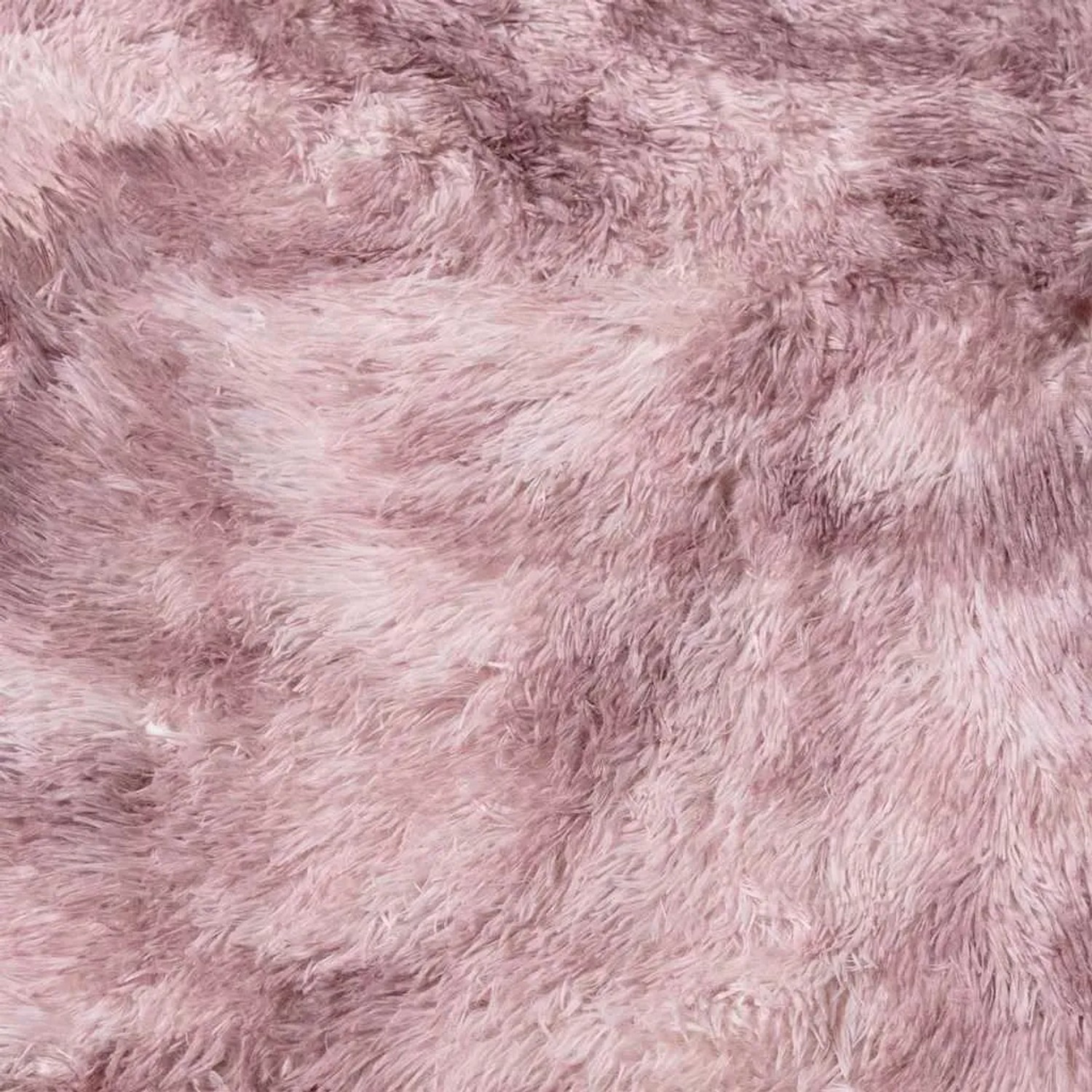 Altrosa Shaggy Hochflorteppich NAVARRA aus Polyester, 120x170 cm, mit weicher, flauschiger Oberfläche.