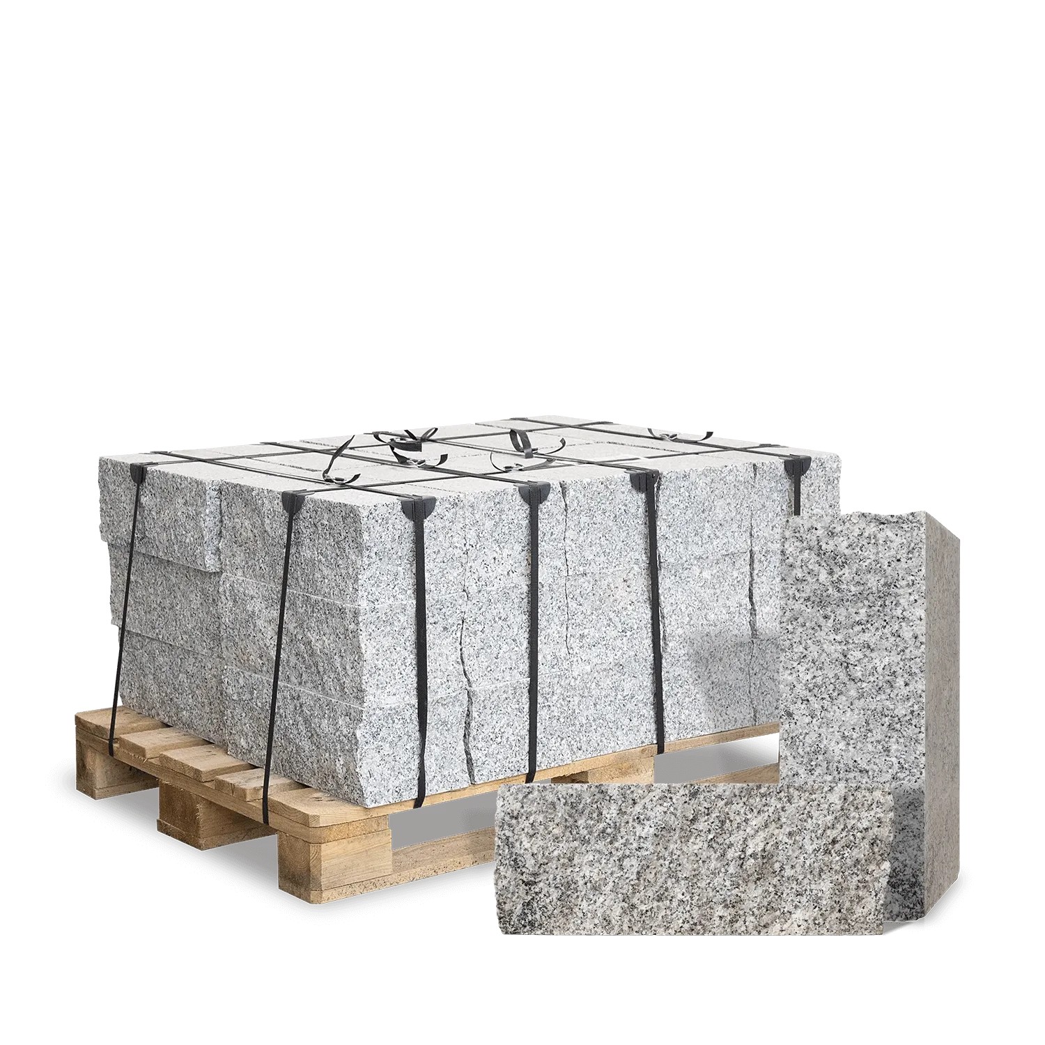 Galamio Granit Randsteine 40x20x15 1000kg
