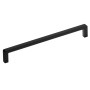 SOTECH Möbelgriff BLACKLINE IX, schwarz matt, Aluminium, BA 192 mm. Moderner Bügelgriff.