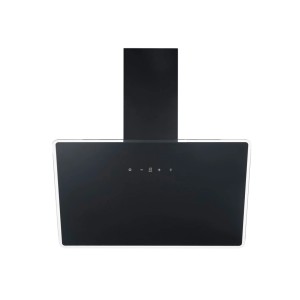 Respekta Schräghaube Lora 80 cm, schwarz, Energieeffizienz A++, Kopffreihaube.