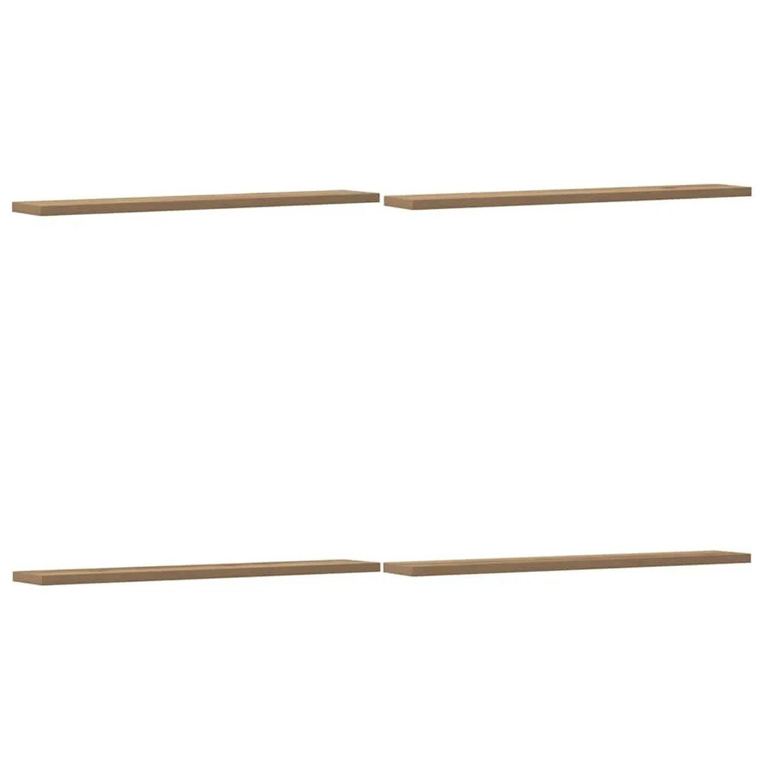 vidaXL Regalböden 4 Stk Artisan-Eiche 60x10x1,5 cm Holzwerkstoff 856296