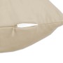 Beige Bestlivings Seitenschläfer Kissenhülle 40x140 cm mit Reißverschluss.