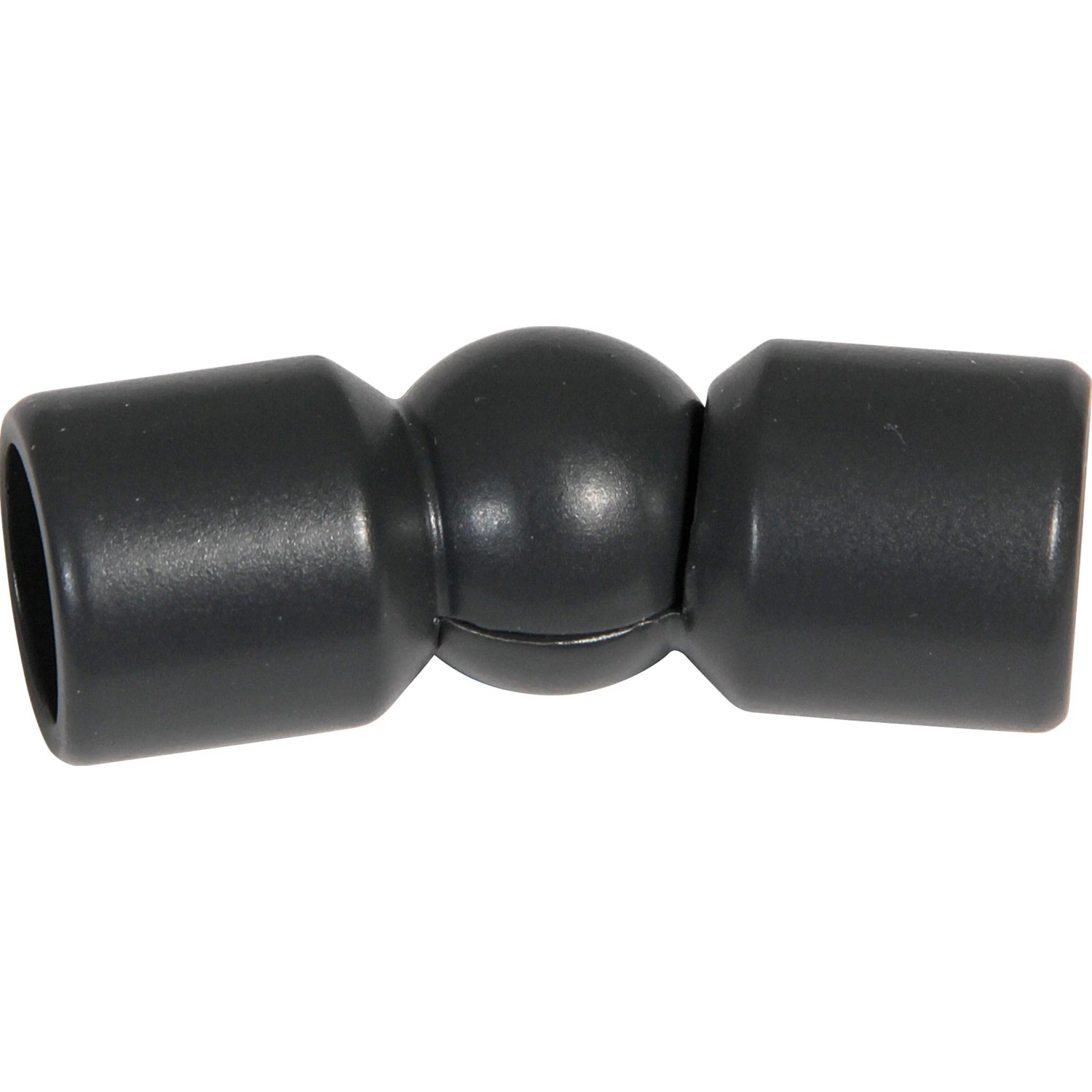 Dieda Eckverbindungsset, Aluminium, Anthrazit, für Treppen und Geländer.