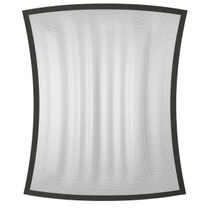 Windhager Fenster Insektenschutz Pop-Up Screen 100x120 cm, anthrazit, für Fenster. 