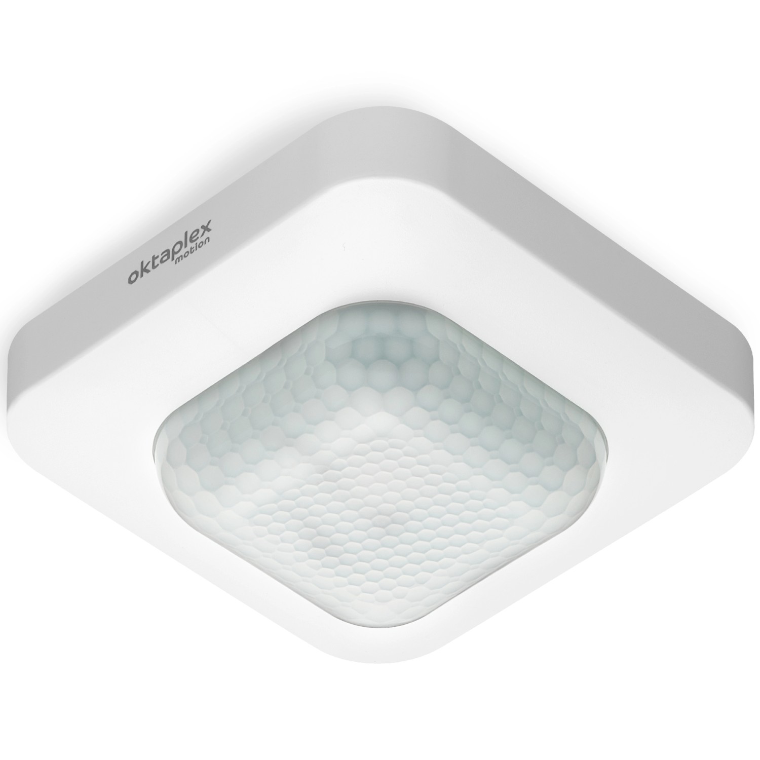 Oktaplex Leo Bewegungsmelder Innen 360° PIR Sensor 20m Reichweite Weiß
