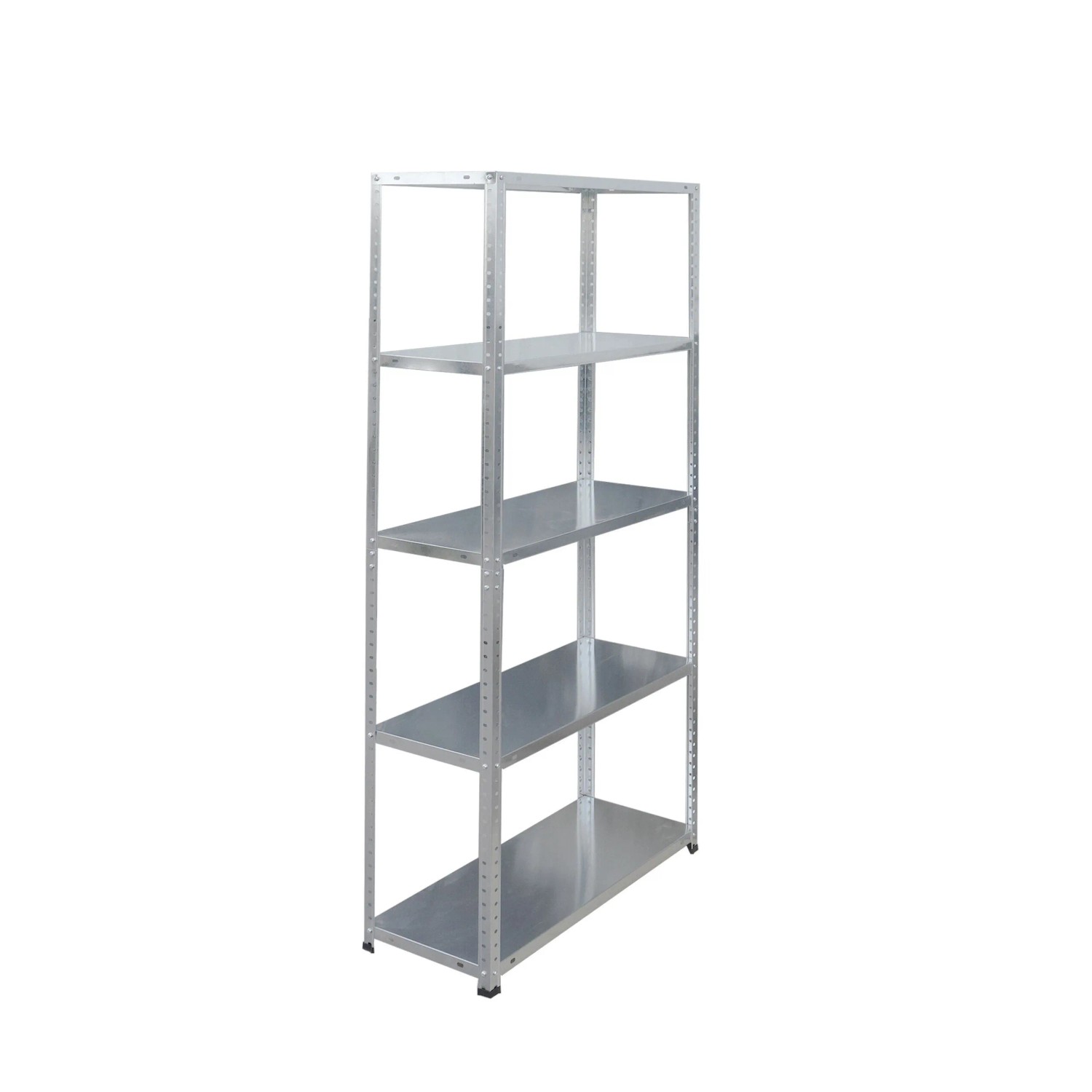 Relaxdays Lagerregal Stahl Silber Schwerlast 200 Kg 150 Cm X 75 Cm X 30 Cm