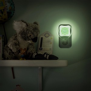 Gardigo Stechmückenfeind LED als Nachtlicht im Kinderzimmer.