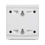 LUXULA Solar Wandleuchte 300lm 3000- 6000K Warm- Kaltweiß Bewegungsmelder PIR Sensor Drehbare Hauswandleuchte Weiß_11