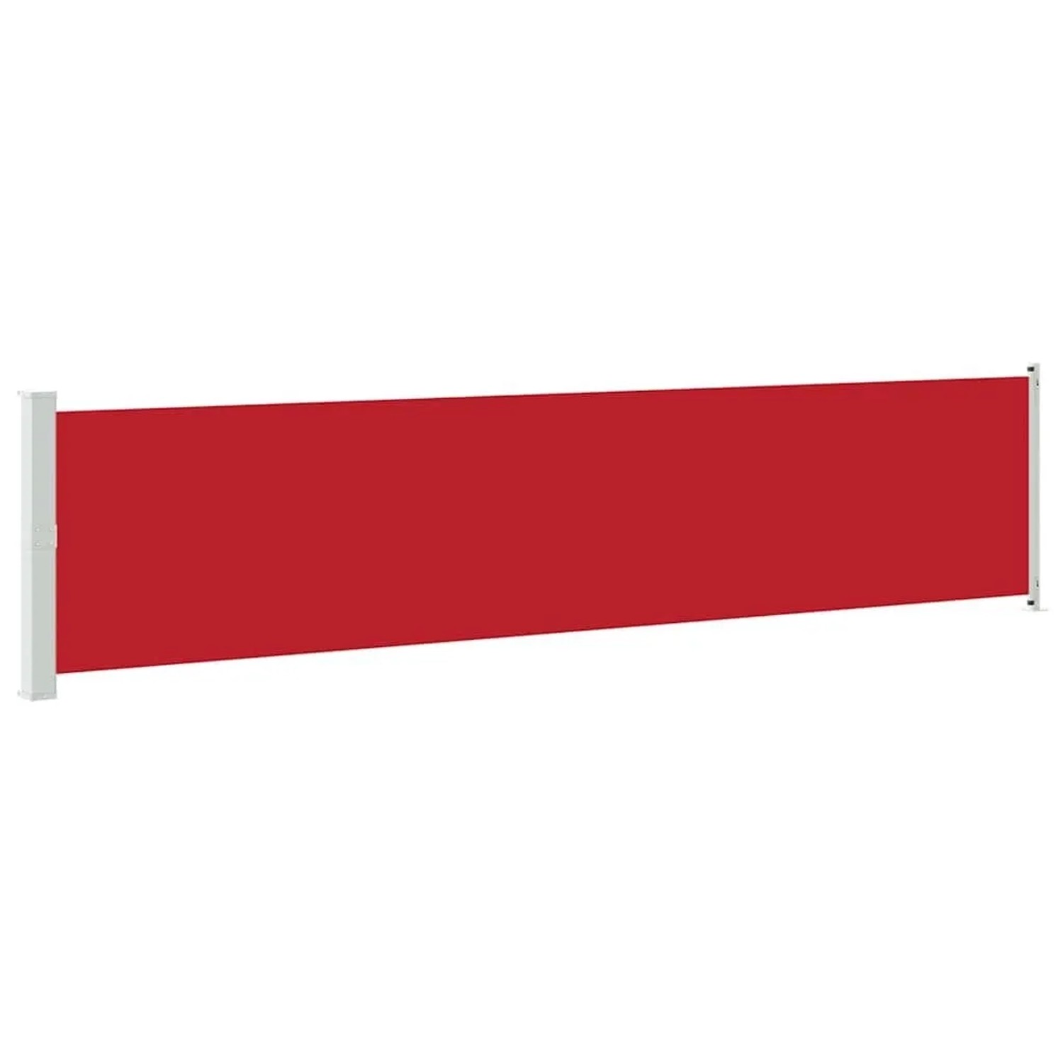 vidaXL Seitenmarkise Ausziehbar 140x600 cm Rot 313372
