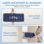 SoBuy Luftmatratze OGS32-II-HG-P01, grau, leicht verstaubar für Camping & Zuhause.