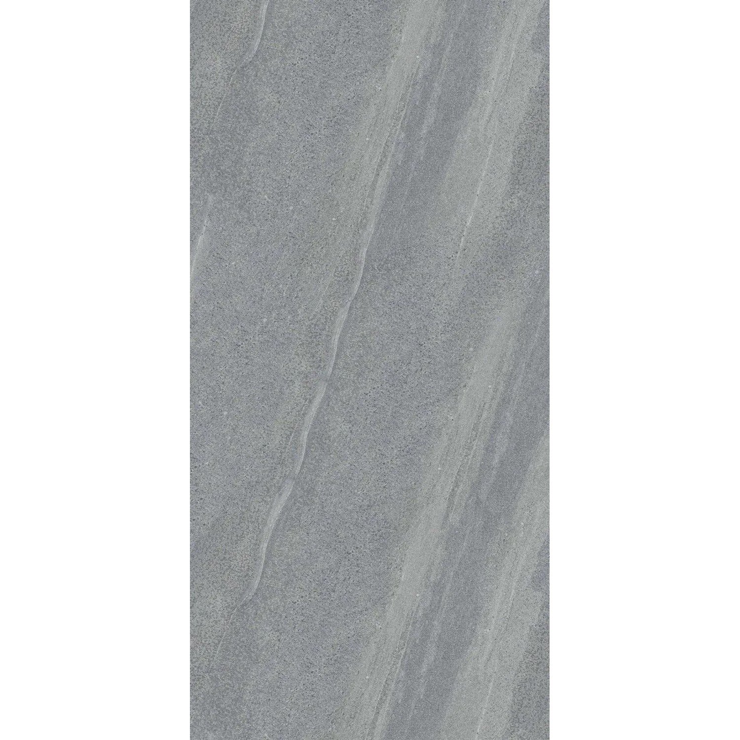 Aluverbund24 PVC Wandpaneele Duschrückwand Küchenrückwand  Slate-Grey in Natursteinoptik Matt Strukturiert -122x244cm