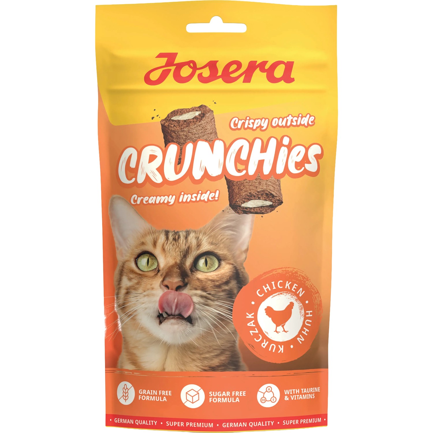 Josera Katzenleckerlies & Katzensnacks Crunchies Chicken 60 g