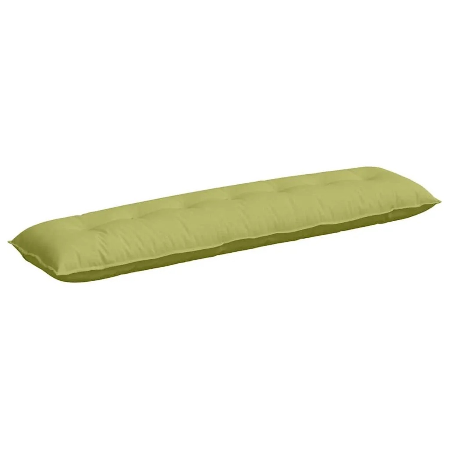 vidaXL Rückenkissen Hellgrün 200 x 19 x 50 cm Stoff 42014969